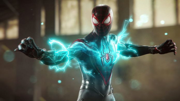 Spider-Man 2 on PS5 showing Miles Morales