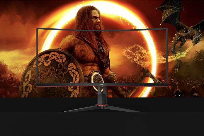 AOC Gaming CU34G2 curved gaming monitor