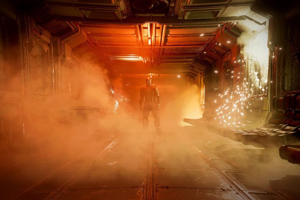 Dead Space screen on ship