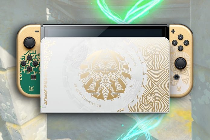 Nintendo Switch OLED The Legend of Zelda Tears of the Kingdom LImited Edition