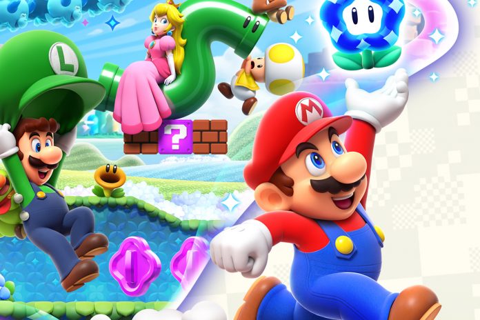 Super Mario Bros Wonder key artwork