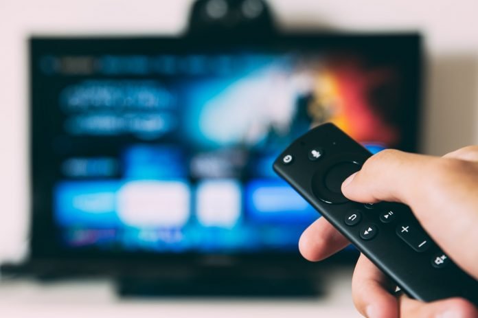 Remote pointing at a TV